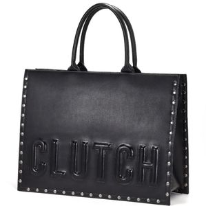 CLUTCH by B Signature Embossed Tote